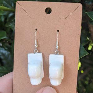 3D Toilet Earrings